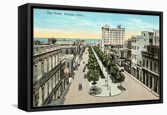 The Prado, Havana, Cuba-null-Framed Stretched Canvas