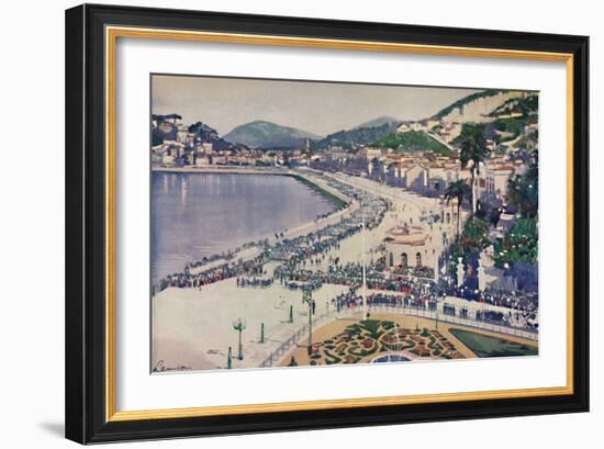 'The Praia da Lapa and Praca da Gloria', 1914-Unknown-Framed Giclee Print