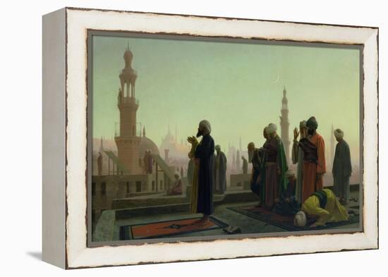 The Prayer, 1865-Jean Leon Gerome-Framed Premier Image Canvas
