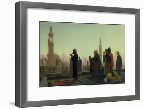 The Prayer, 1865-Jean Leon Gerome-Framed Giclee Print