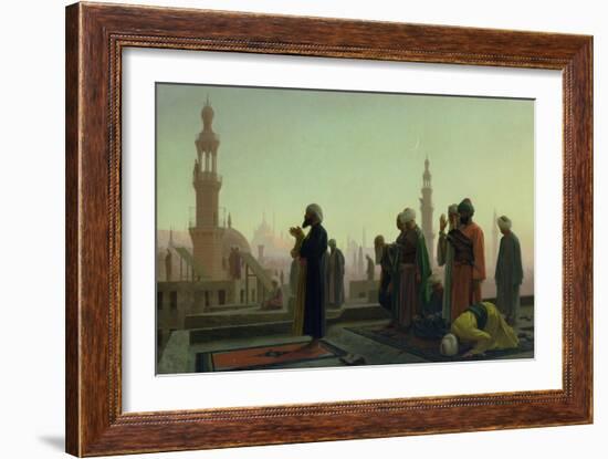 The Prayer, 1865-Jean Leon Gerome-Framed Giclee Print