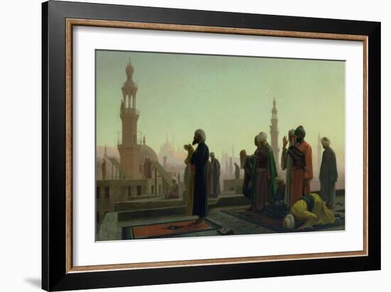 The Prayer, 1865-Jean Leon Gerome-Framed Giclee Print