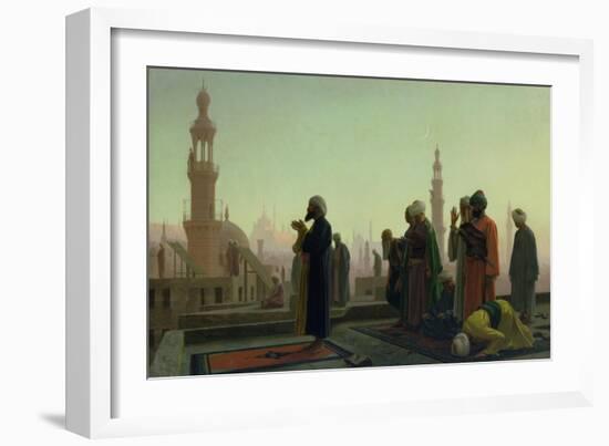 The Prayer, 1865-Jean Leon Gerome-Framed Giclee Print
