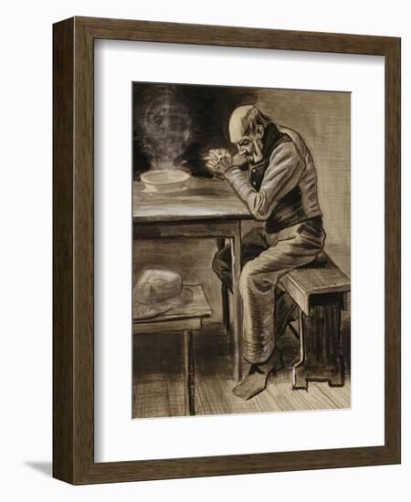 The Prayer, 1882-Vincent van Gogh-Framed Giclee Print