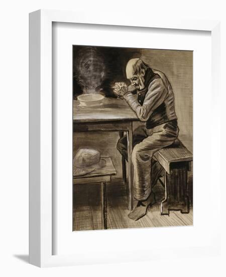 The Prayer, 1882-Vincent van Gogh-Framed Giclee Print