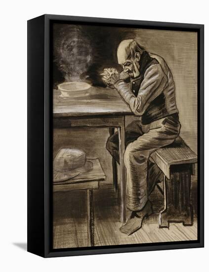 The Prayer, 1882-Vincent van Gogh-Framed Premier Image Canvas