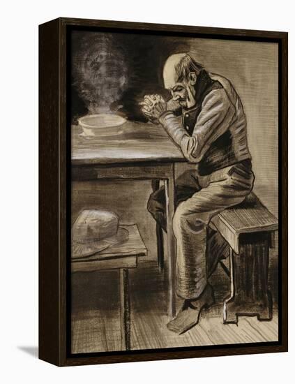 The Prayer, 1882-Vincent van Gogh-Framed Premier Image Canvas