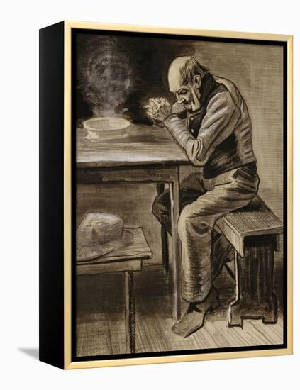 The Prayer, 1882-Vincent van Gogh-Framed Premier Image Canvas