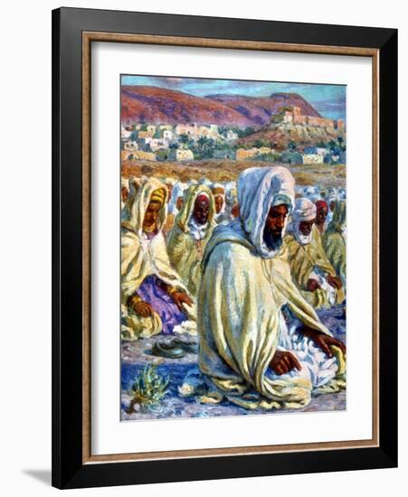 The Prayer, 1918-Etienne Dinet-Framed Giclee Print