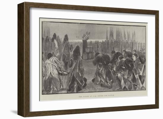 The Prayer at 3AM before the Battle-Richard Caton Woodville II-Framed Giclee Print
