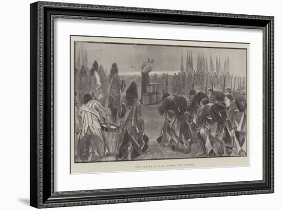 The Prayer at 3AM before the Battle-Richard Caton Woodville II-Framed Giclee Print