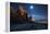 The Pre-Inca, Chiripa Culture, Horca Del Inca Ruins at Night Near Copacabana-Alex Saberi-Framed Premier Image Canvas