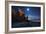 The Pre-Inca, Chiripa Culture, Horca Del Inca Ruins at Night Near Copacabana-Alex Saberi-Framed Photographic Print