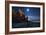 The Pre-Inca, Chiripa Culture, Horca Del Inca Ruins at Night Near Copacabana-Alex Saberi-Framed Photographic Print