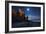 The Pre-Inca, Chiripa Culture, Horca Del Inca Ruins at Night Near Copacabana-Alex Saberi-Framed Photographic Print