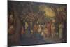 The Preaching of Saint John the Baptist-Hendrik Avercamp-Mounted Giclee Print