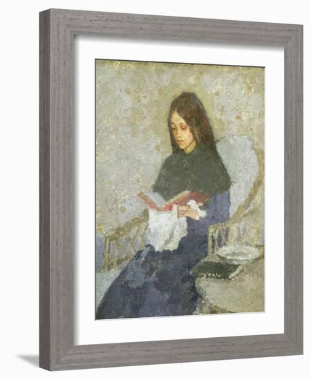 The Precious Book, C. 1916-1926-Gwen John-Framed Giclee Print