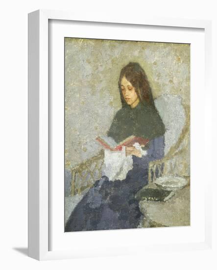 The Precious Book, C. 1916-1926-Gwen John-Framed Giclee Print