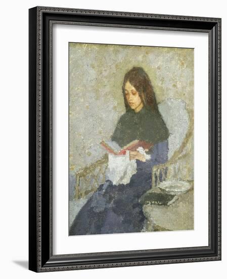 The Precious Book, C. 1916-1926-Gwen John-Framed Giclee Print