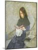 The Precious Book-Gwen John-Mounted Giclee Print