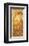 The Precious Stones: La Topaze-Alphonse Mucha-Framed Premium Giclee Print