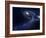 The Predicted Collision Between the Andromeda Galaxy and the Milky Way-Stocktrek Images-Framed Photographic Print