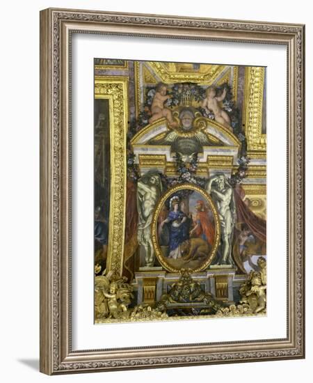 The Preeminence of France Recognized by Spain, 1662-Charles Le Brun-Framed Giclee Print