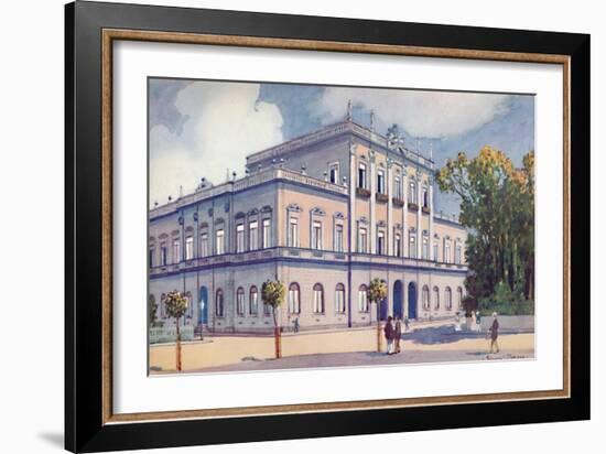 'The Prefecture of the Federal District. North-Eastern Corner of the Praca da Republica', 1914-Unknown-Framed Giclee Print