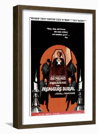 The Premature Burial, 1962-null-Framed Premium Giclee Print