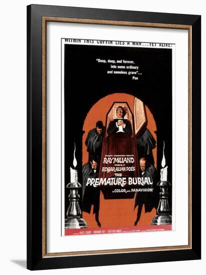 The Premature Burial, 1962-null-Framed Premium Giclee Print
