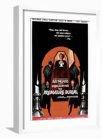 The Premature Burial, 1962-null-Framed Premium Giclee Print