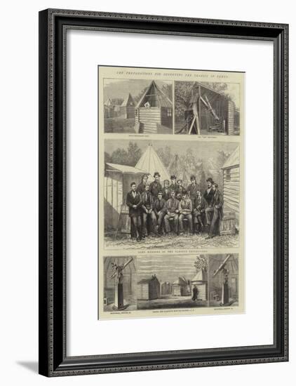 The Preparations for Observing the Transit of Venus-Joseph Nash-Framed Giclee Print