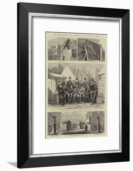 The Preparations for Observing the Transit of Venus-Joseph Nash-Framed Giclee Print