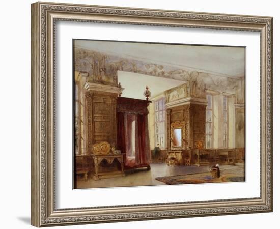 The Presence Chamber at Hardwick, 1858-William Henry Lake Price-Framed Giclee Print