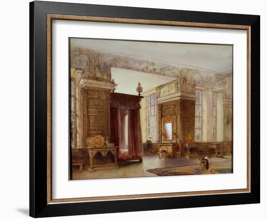 The Presence Chamber at Hardwick, 1858-William Henry Lake Price-Framed Giclee Print