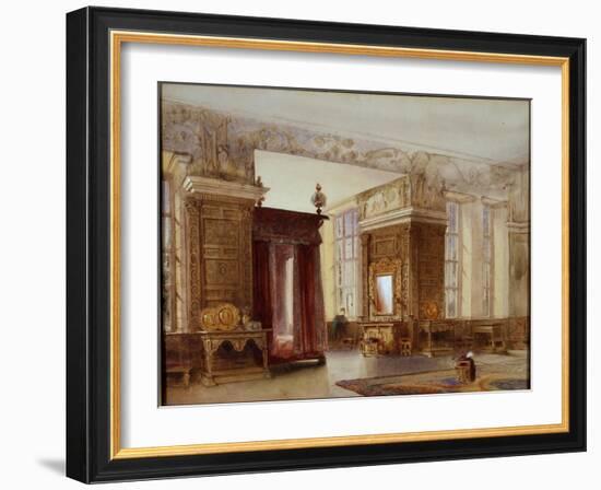 The Presence Chamber at Hardwick, 1858-William Henry Lake Price-Framed Giclee Print