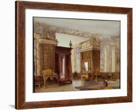 The Presence Chamber at Hardwick, 1858-William Henry Lake Price-Framed Giclee Print