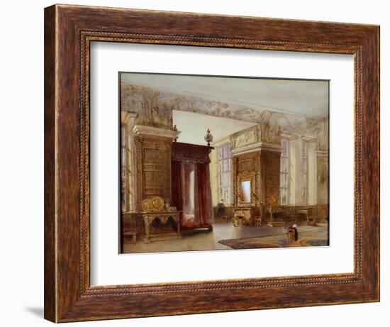 The Presence Chamber at Hardwick, 1858-William Henry Lake Price-Framed Giclee Print