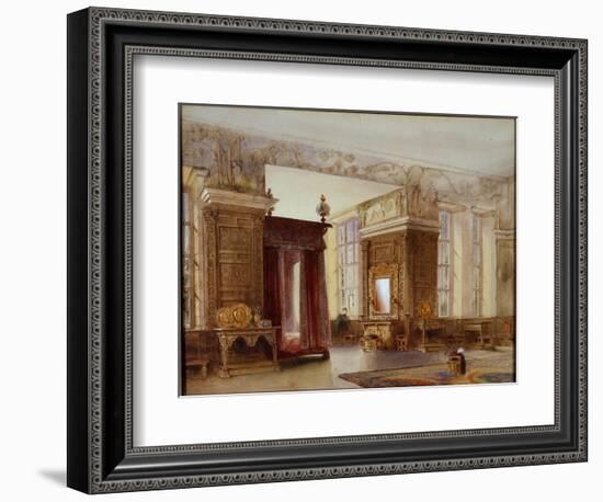 The Presence Chamber at Hardwick, 1858-William Henry Lake Price-Framed Giclee Print