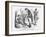 The Present and the Future, 1862-John Tenniel-Framed Giclee Print