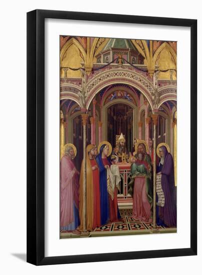 The Presentation in the Temple, 1342-Ambrogio Lorenzetti-Framed Giclee Print