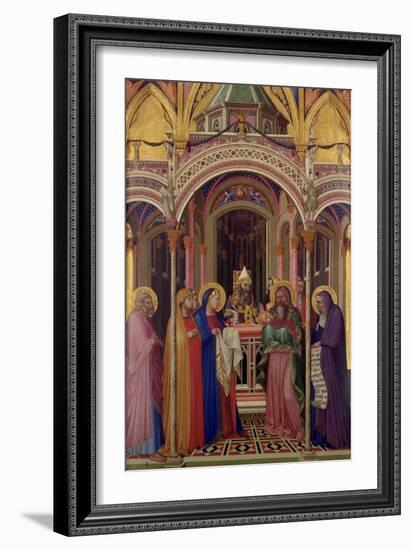 The Presentation in the Temple, 1342-Ambrogio Lorenzetti-Framed Giclee Print