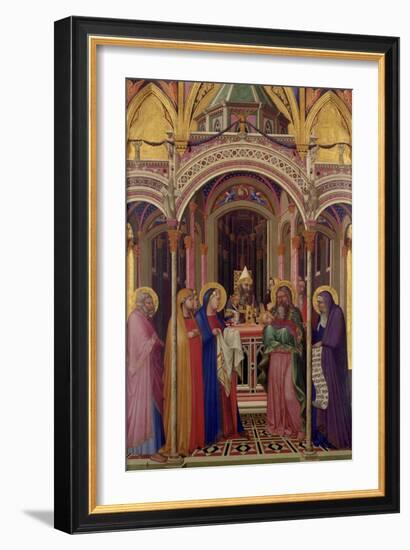 The Presentation in the Temple, 1342-Ambrogio Lorenzetti-Framed Giclee Print