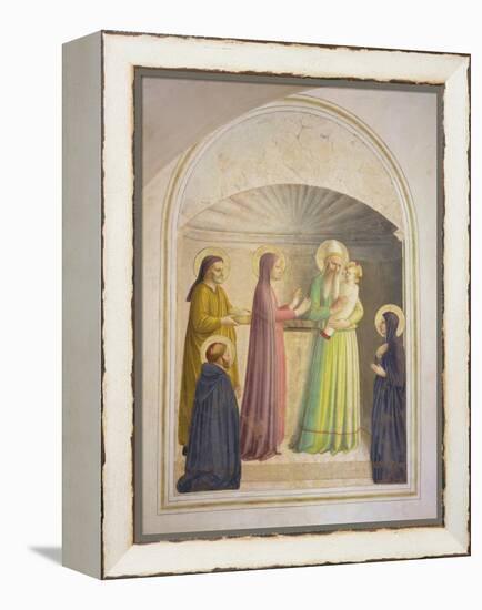 The Presentation in the Temple, 1442-Fra Angelico-Framed Premier Image Canvas