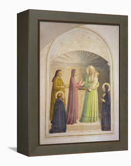 The Presentation in the Temple, 1442-Fra Angelico-Framed Premier Image Canvas