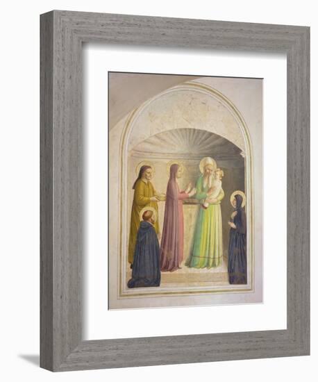 The Presentation in the Temple, 1442-Fra Angelico-Framed Giclee Print