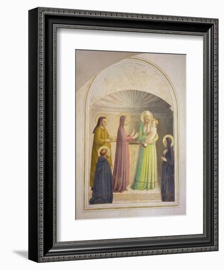 The Presentation in the Temple, 1442-Fra Angelico-Framed Giclee Print
