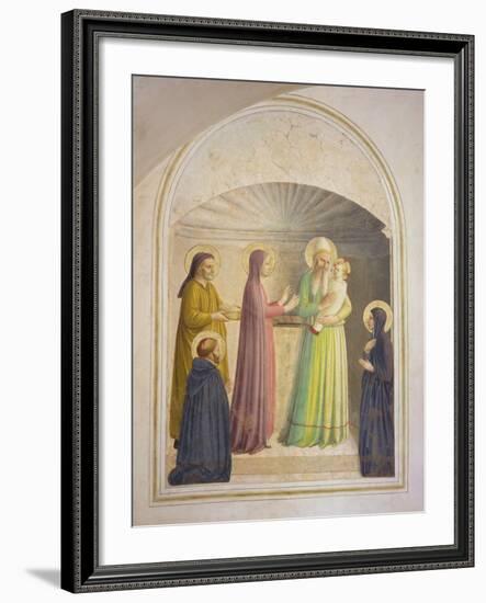 The Presentation in the Temple, 1442-Fra Angelico-Framed Giclee Print