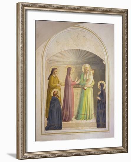 The Presentation in the Temple, 1442-Fra Angelico-Framed Giclee Print