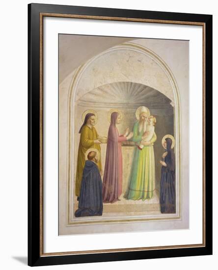 The Presentation in the Temple, 1442-Fra Angelico-Framed Giclee Print